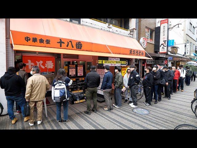 Last day at Osaka's most popular Chinese and standing udon restaurant