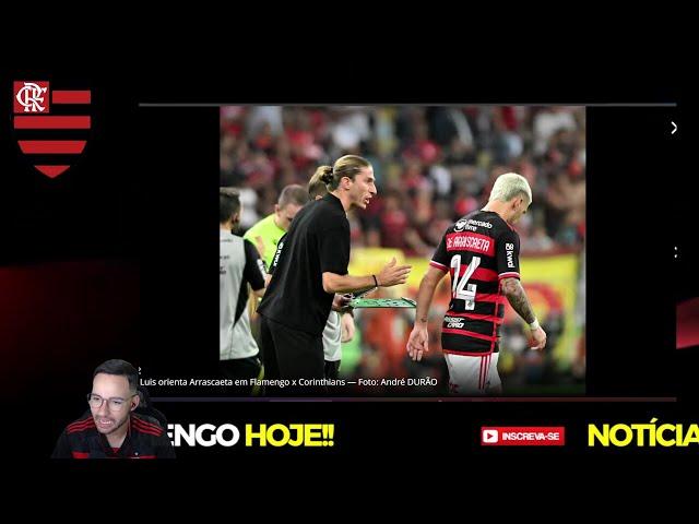 FLAMENGO VENCE O CORINTHIAS NA ESTREIA DO FILIPE LUÍS! NOTÍCIAS DO MENGÃO HOJE!