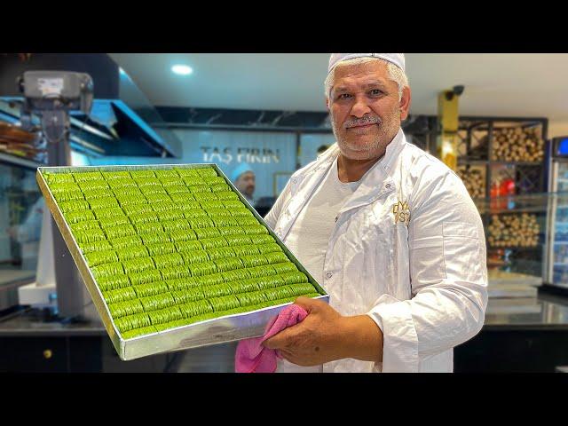 The Most Popular and Famous Chef of Turkish Baklava! How Do They Make Turkish Baklava?