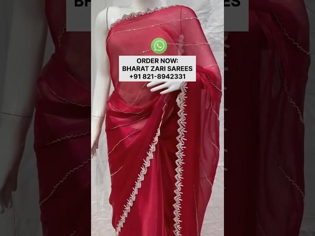 latest saree  designs 2024 || jimmy choo sarees #sareecollection #sareelove