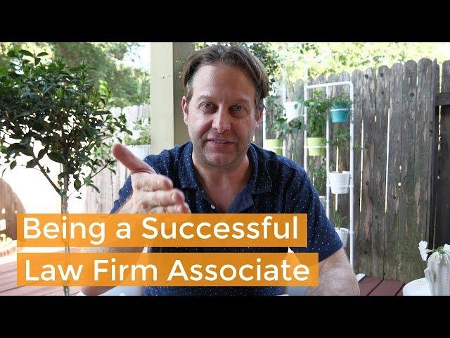 3 Rules for New Lawyers (How to be a Great Law Firm Associate)