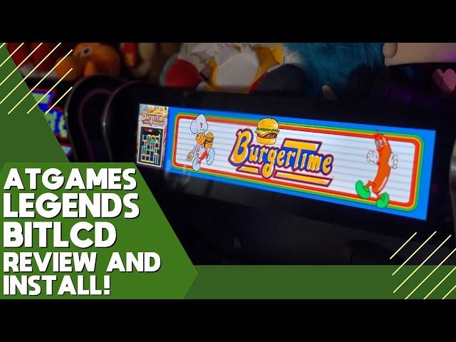 AtGames Legends BitLCD Marquee Review & Install!