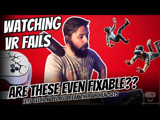 VR Fails & Broken Headsets – Reacting to the Most Common Quest Issues!