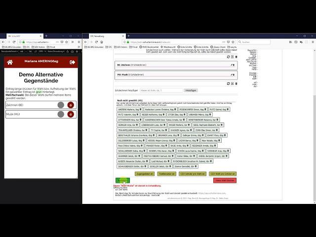 Modul Wahl 05 SchulAPP