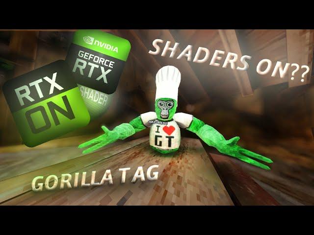 RAY TRACING AND SHADERS FOR GORILLA TAG!!  - 4K - HD -