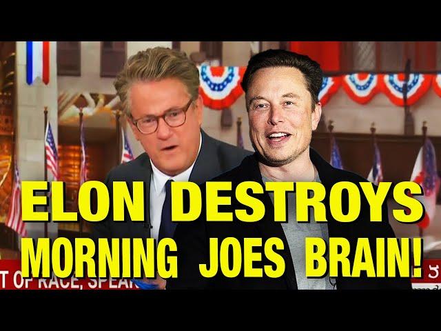 Morning Joe RAGES At Elon Musk For Telling  Truth!