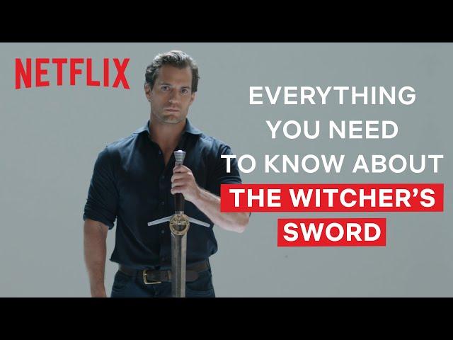 Henry Cavill Explains Everything You Need To Know About The Witcher's Swords | The Witcher | Netflix