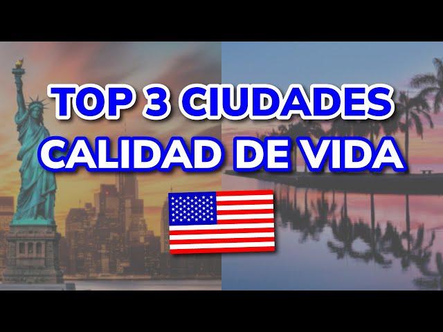 ️ Las 3 Ciudades con Mejor Calidad de Vida en Estados Unidos (2025)