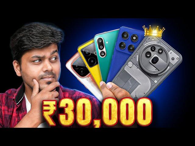 Top 5 Best Smartphones Under ₹30,000  Camera , Gaming , All-Rounder