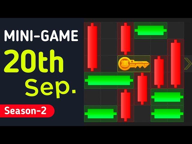 22 September Mini Game Key 100% Solved  Season 2 | Hamster Kombat Puzzle For Today September 22