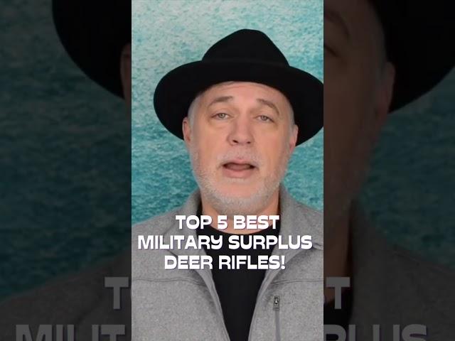 Top  5 BEST Military Surplus Deer Rifles #youtubeshorts #deerhunting