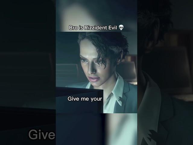 Leon Kennedy in Rizzident Evil 4 