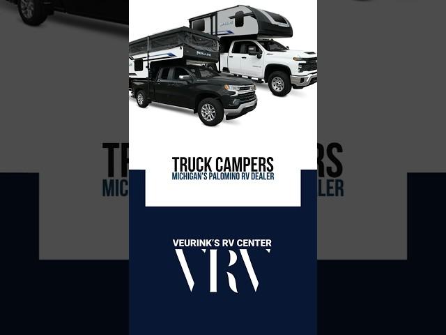 2024 Palomino RV Truck Campers For Sale Michigan RV Dealer Veurink’s RV | HS-2902 SS-1251 #shorts