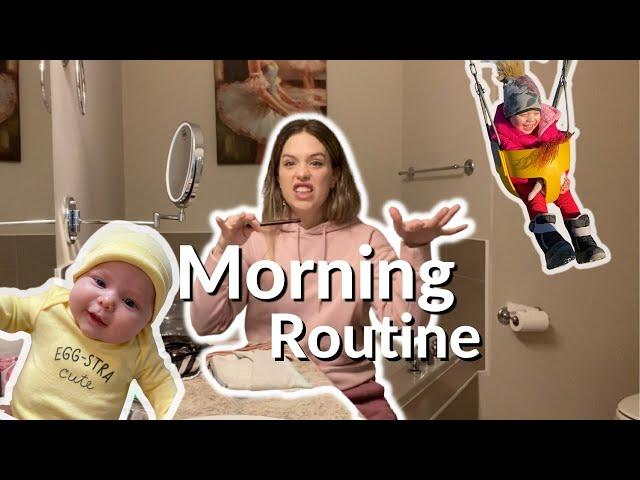 First time running morning routine on my own! with 3 under 2!