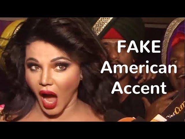 Rakhi Sawant's FAKE American Accent! | TV | Latestly