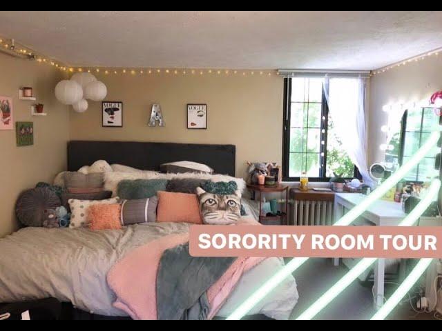 SORORITY HOUSE ROOM TOUR- Michigan State Kappa Alpha Theta