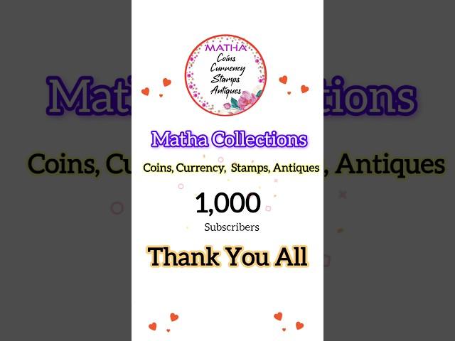 Matha Collections Coins, Currency, Stamps, Antiques #subscribers #shortsfeed #shortsvideo #shorts