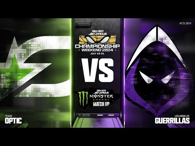 @OpTicTexas vs @LAGuerrillas | CDL Champs Monster Matchup | Winners Round 1