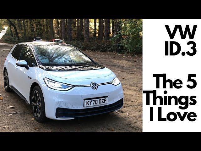 VW ID3 - the 5 things I Love about it - Volkswagen ID.3 1st Edition Review