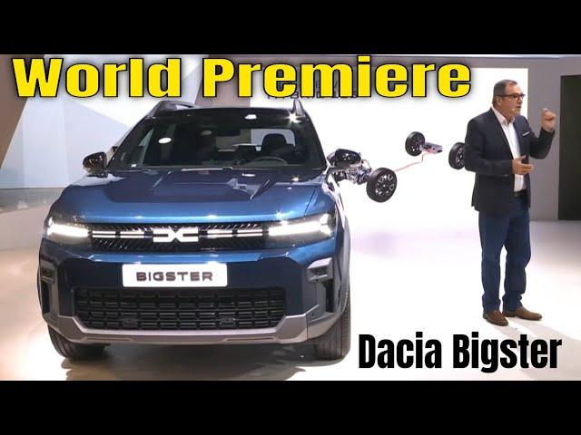 2025 Dacia Bigster World Premiere Paris Motor Show