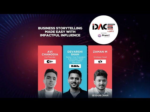 e4m iDAC 2024: Master Business Storytelling with Influencer Impact