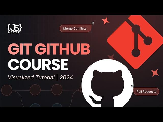 Git & GitHub Tutorial | Visualized Git Course for Beginner & Professional Developers in 2024