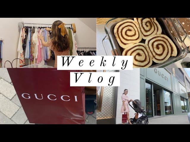 Weekly Vlog | Shopping, Cinnamon Rolls, and Closet Organization | Christian Savelle