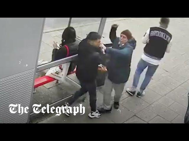 Brave pensioner 'fights off pick-pockets at bus stop' in London