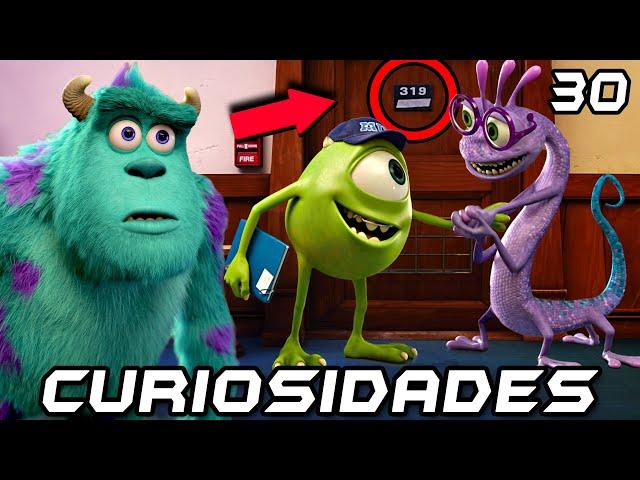 30 Curiosidades de Monsters University | Cosas que quizás no sabías