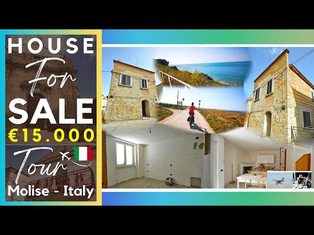 Inexpensive Stone House for sale in Italy | Italian Home for sale in Molise | Virtual Property Tours