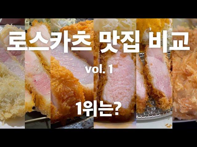 Comparison review of tonkatsu restaurants | Sirloin Tonkatsu 1