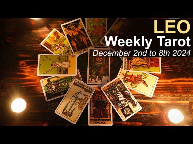 LEO WEEKLY TAROT READING "REACHING YOUR END DESTINATION: ONE FINAL STEP" December 2nd to 8th 2024