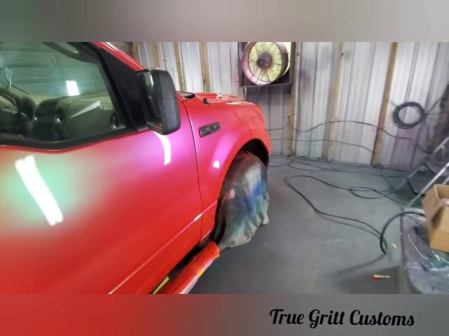 True Gritt Customs F-150 2 Day outrageous Paint Job