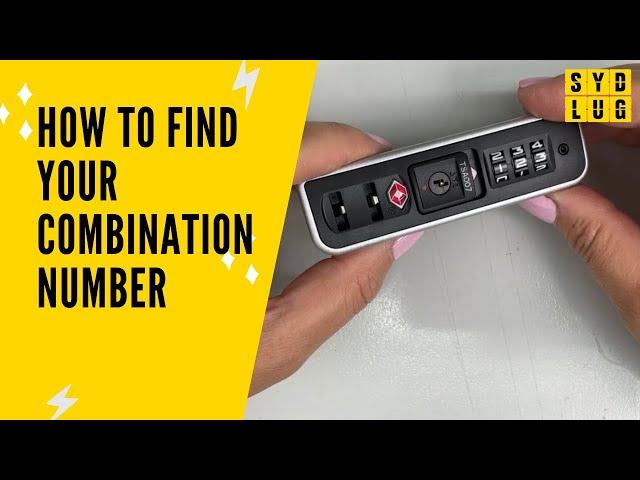 How To Find Your Combination Lock Number If You Know What Your Combination Lock Was Set To.