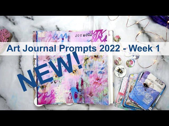 Art Journal Prompts of the Week - Week 1 [2022]