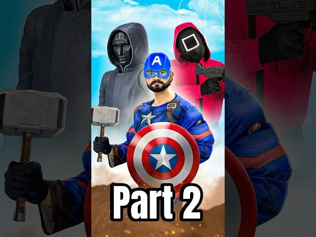Captain America part 2#badri #comedy #squidgame #lessonoflife #comedyvideos #jagga #captainamerica