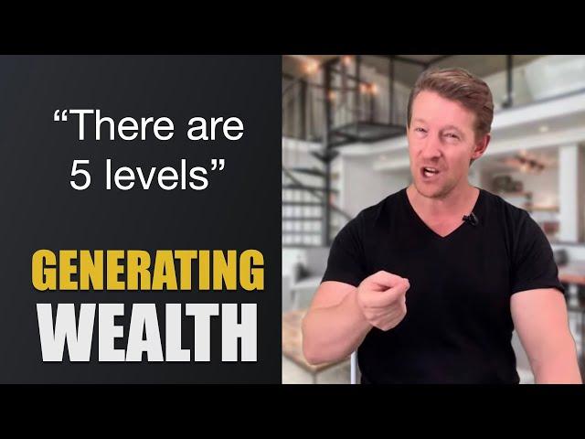 The 5 levels of wealth-generation, from 'single salary' to Rockefeller empire