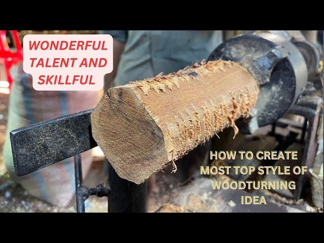 Most Beautiful Talent and Skillful - Woodturning Project