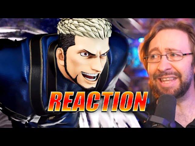 MAX REACTS: Goenitz Trailer - King of Fighters XV