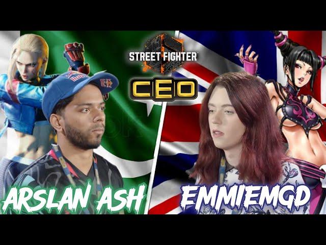 Arslan Ash (Cammy) VS Emmiemgd (Juri) | Pools | Street Fighter 6 | CEO 2023 | #streetfighter6