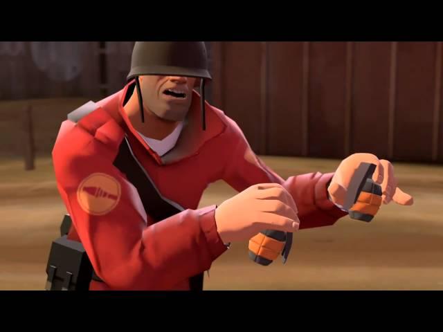 Представляем класс солдат(Team fortress 2)