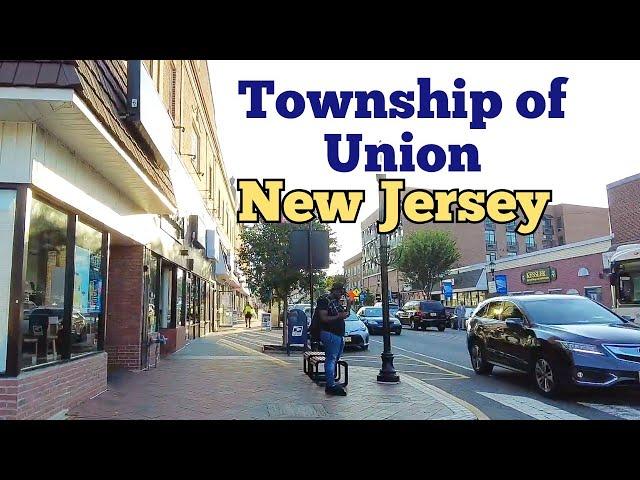 Walk tour in the township of Union, New Jersey, USA | Area around The Center