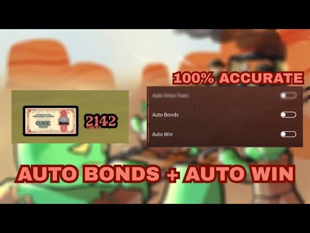 [UPD] Dead Rails OP Auto Bonds + Auto Win 100% Accurate || Mobile & PC Script