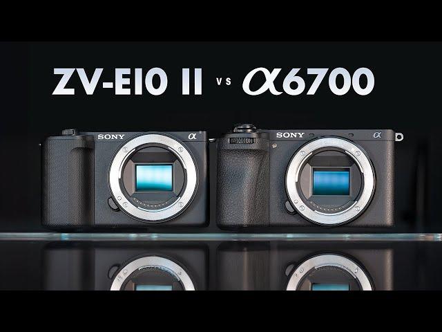 Sony ZV-E10 II vs Sony a6700 - Which Camera is Better?