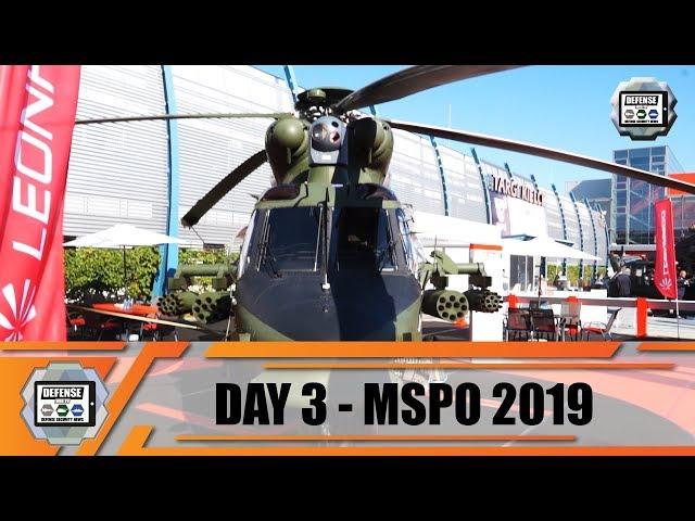 MSPO 2019 International Defense Industry Exhibition in Kielce Poland Day 3 Video show daily news