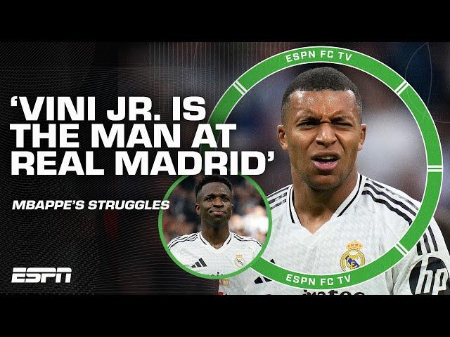 Mbappe is STRUGGLING with the fact that Vini Jr. is the man at Real Madrid - Ale Moreno | ESPN FC