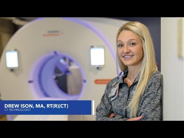 Radiology Tech Spotlight: Drew Ison, RT(R)(CT), CT technologist