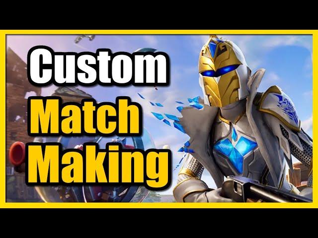 How to Create Custom Game Lobby in Fortnite (Custom Matchmaking Key)