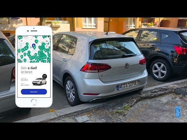 WeShare ausprobiert! Elektro Carsharing von VW - touchbenny