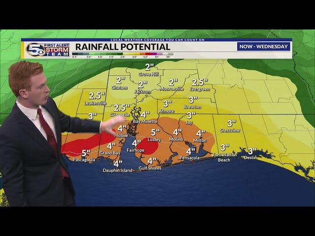 Even Warmer Monday, Flash Flooding Threat with Storms Tuesday: Sunday Evening Forecast 11/17/2024